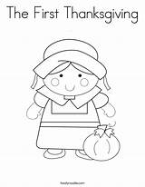 Thanksgiving First Coloring Pages Color Noodle Pilgrim Built California Usa Getcolorings sketch template