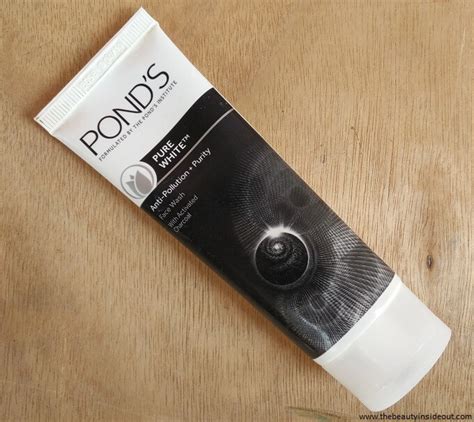 ponds pure white anti pollutionpurity face wash  activated charcoal review