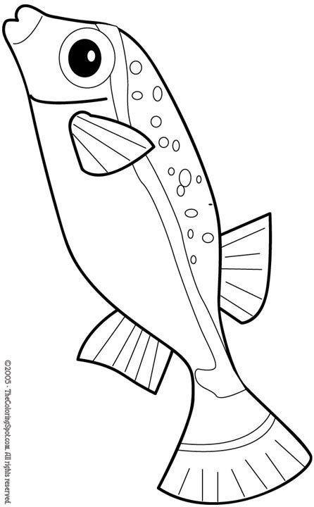 fish coloring page  audio stories  kids  coloring pages