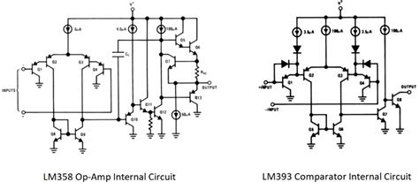 lm dual comparator  lm dual op amp