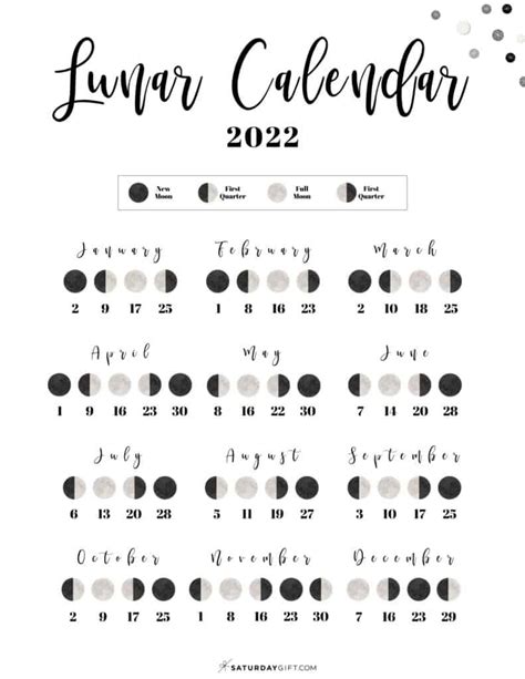moon calendar printable march calendar