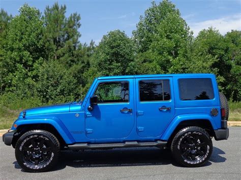 baby blue jeep wrangler unlimited blue jeep