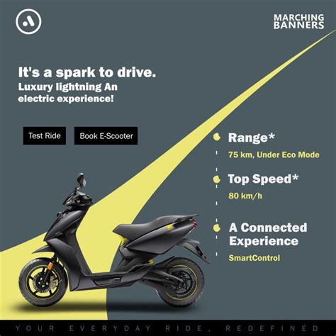 electric scooter poster social media ideas design banner ads design