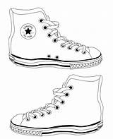 Template Converse Shoes Shoe Reinvigorate Coloring Pages Lukisan Sneakers Deviantart Preschool Drawing Buscar Dibujo Con Google Kasut Vans Templates 2010 sketch template