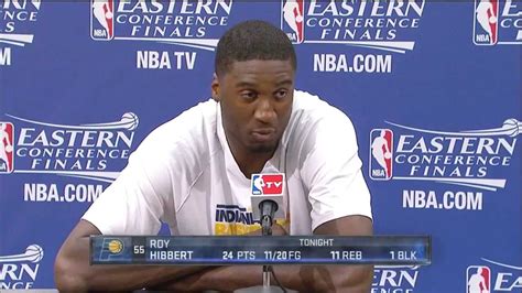 Roy Hibbert Post Game 6 Interview Yall Mother F Ckers