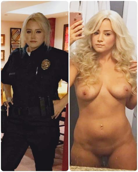 dressed undressed before after military and police special