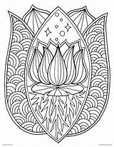 Coloring Pages Lotus Flower Mandala Printable Adults Color Unique Adult Sheets Book Pattern Print Cute Roots Drawing Getcolorings Getdrawings Rocks sketch template