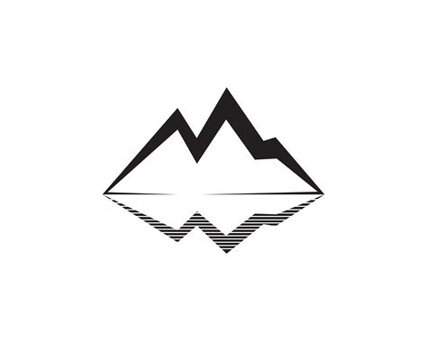 mountain logo vector illustration  vector art  vecteezy