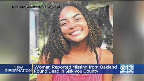 Woman Reported Missing From Oakland Found Dead In Siskiyou County Youtube
