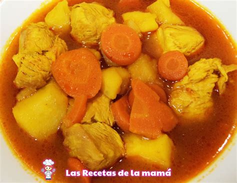 las recetas de la mama receta de guisado de pollo