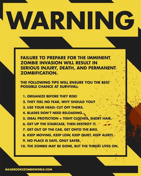 zombie invasion survival tips