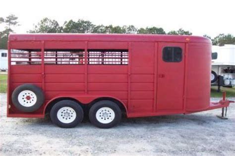 horse ww horse trailer bumper pull horse trailer dixie horse mule
