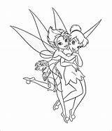 Coloring Friends Tinkerbell Pages Getdrawings sketch template
