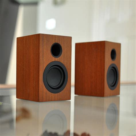 micro fi mini wired speakers altaz touch  modern