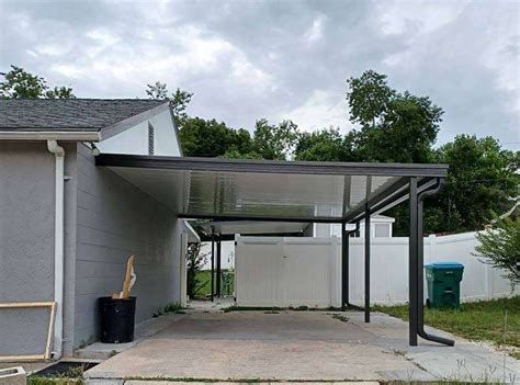 aluminum carport kits permanent diy carports  awnings
