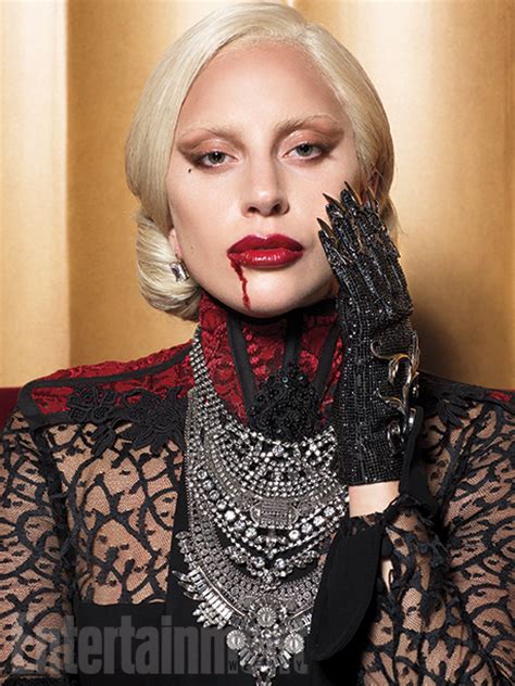 Behind Lady Gaga S Killer Look In American Horror Story Hotel