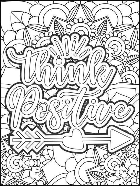 motivational quotes coloring page inspirational quotes coloring page