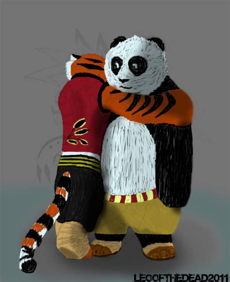 Kung Fu Panda 2 Tiger Hug By Leoofthedead On Deviantart