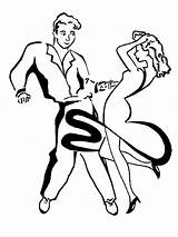 Roll Rock Clipart Clip Dancing Cliparts Jive Ballroom Salsa Library Danca Desenho Clipground sketch template