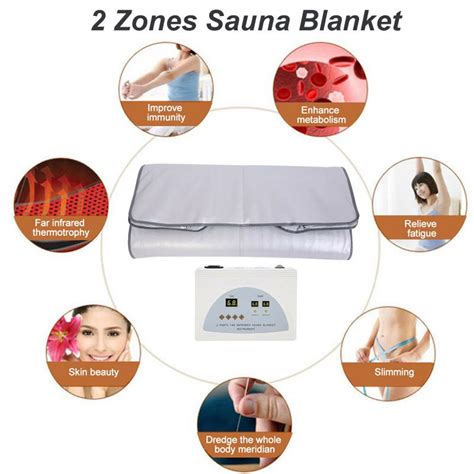 fir sauna  infrared body slimming sauna blanket heating therapy slim bag sauna thermal