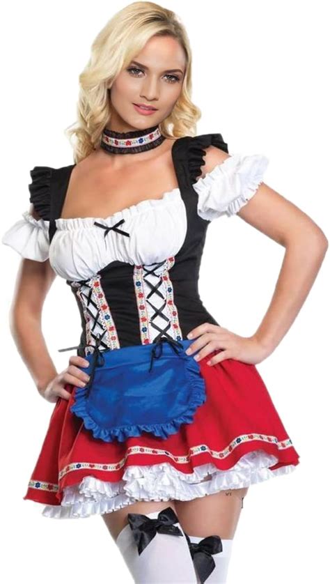 jj gogo women halloween oktoberfest sexy german beer girl