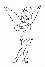 Tinkerbell Coloring Pages Drawing Princess Tinker Bell Drawings Disney Kids Colouring Frozen Jpeg Choose Board sketch template