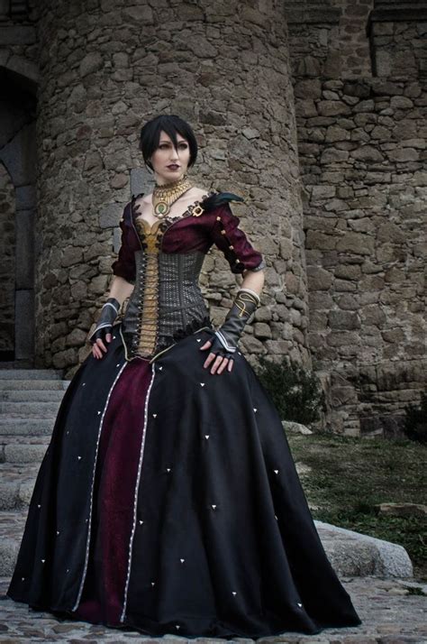 morrigan cosplay by nebulaluben dragon age inquisition queen princess female costume larp lrp