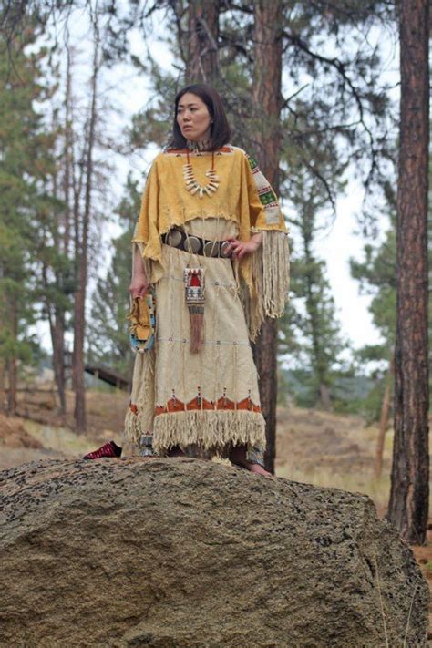 Model In Cheyenne Dress With Images Native American
