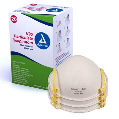 particulate respirator mask molded box  bx