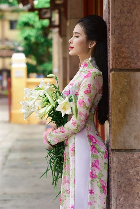 Mis 2466 Ao Dai Beautiful Vietnamese Women Vietnamese Long Dress