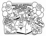 Mcdonald Meal Mcdonalds 1994 Fries 15th 保存元 sketch template