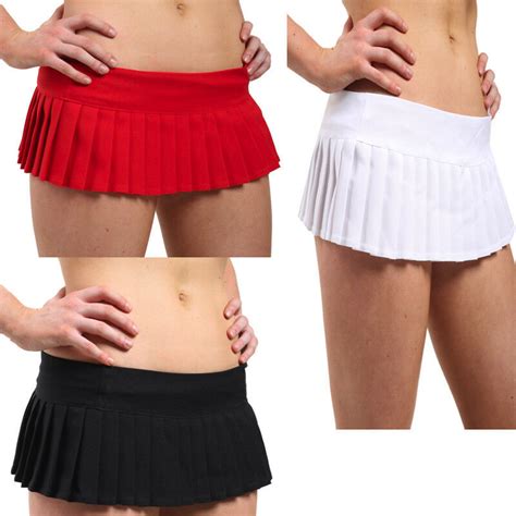 New Ladies Women Mini Micro Pleated Skirt With Attractive Colours