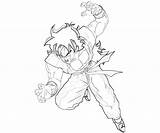 Yamcha sketch template