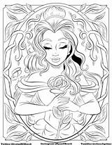Tumblr Coloring Pages Beast Beauty Printable Disney Belle Sheets Adult Princess Book Cute Sheet Adults Colouring Books Cartoon Kids Drawings sketch template