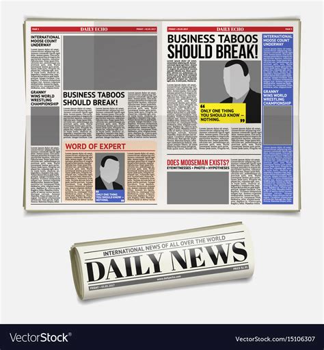 tabloid newspaper layout redesigning  sell  newspaper