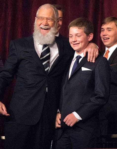 David Letterman Says He Feels Most Secure When He S With His Son
