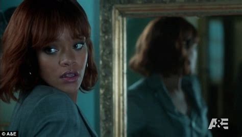 rihanna checks into bates motel for tv debut daily mail online