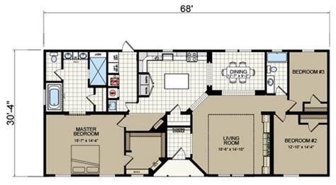 tennessee manufactured  modular home floor plans innovation   multi section floor