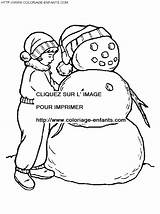 Coloring Snowman Christmas Pages Book sketch template