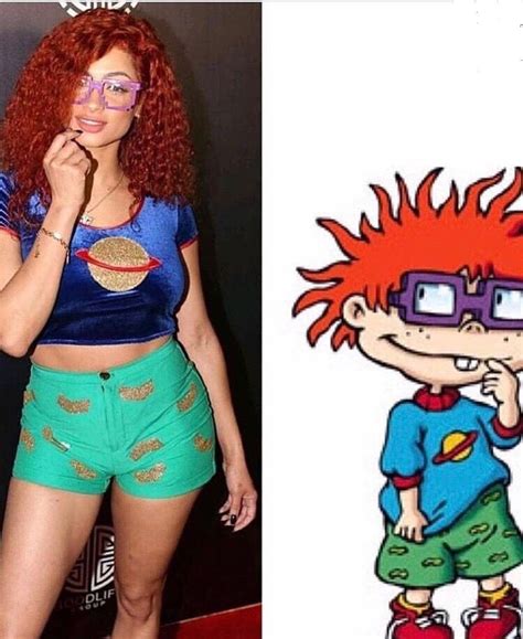 Adult Angelica And Chuckie Couples Costumes Rugrats Disney Characters