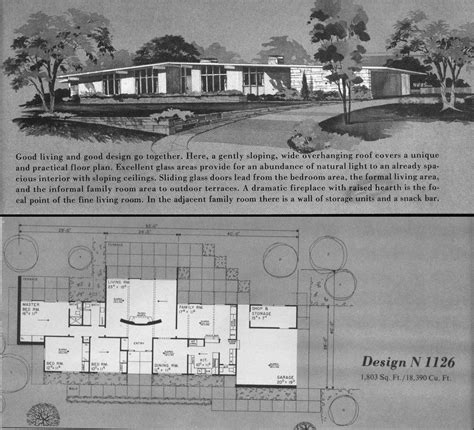 sizes home planners design  flickr photo sharing mid century modern house
