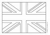 Flag Union Coloring Pages Sheets Colouring United Choose Board Jack sketch template
