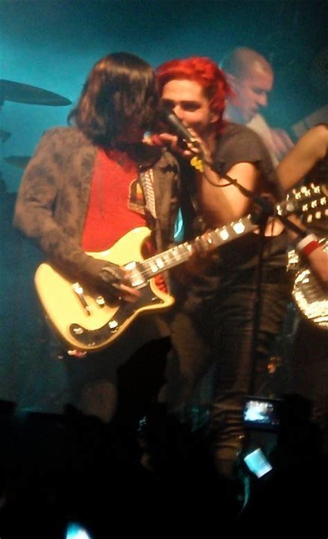 frank with gerard frerard my chemical romance photo