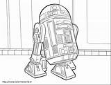 C3po Coloring Getcolorings Pages sketch template