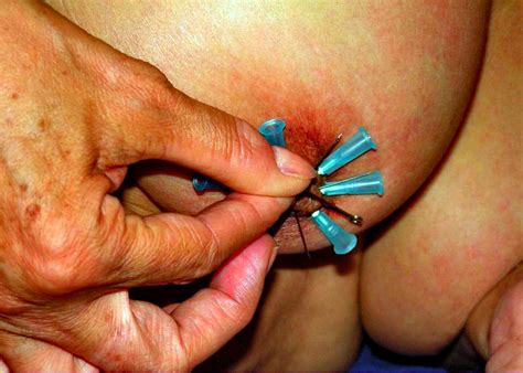 ebony amateur needle torture