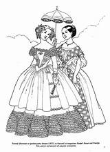 Civil Crinoline Victorian sketch template