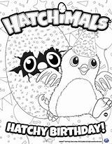 Hatchimals Hatchimal Coloriage Anniversaire Joyeux Hatchy Penguin Draggle Buying Sharpie Greatestcoloringbook Blogx Imprimé Fois sketch template