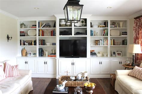 family room built ins rearrange   pared   simplified