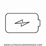 Battery Coloring Pages sketch template