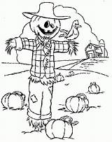 Scarecrow Sperietoare Ciori Ausmalen Vogelscheuche Everfreecoloring Colorat Duplo Planse Getcolorings Kleurplaat sketch template